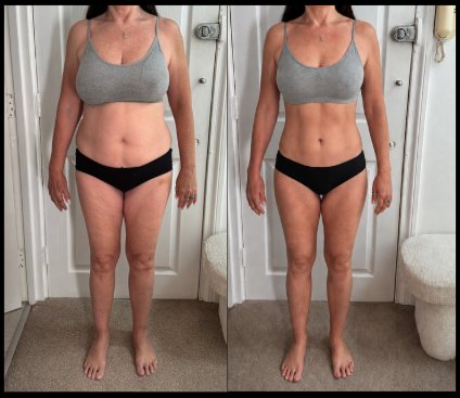 CXOFIT client before and after transformation