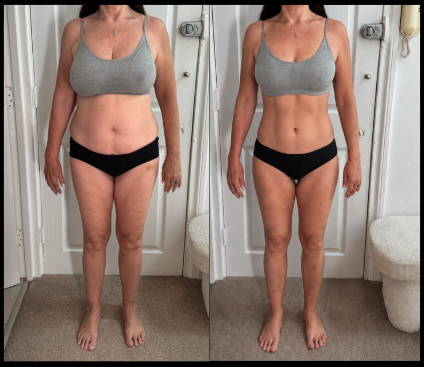 CXOFIT client before and after transformation
